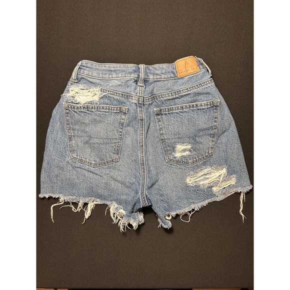 American Eagle Pants - American Eagle AE Highest Rise Mom Denim Shorts Women's Cut Off Stretch 0/24